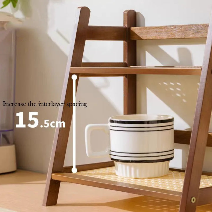 "TidyTrove" Wooden Shelf