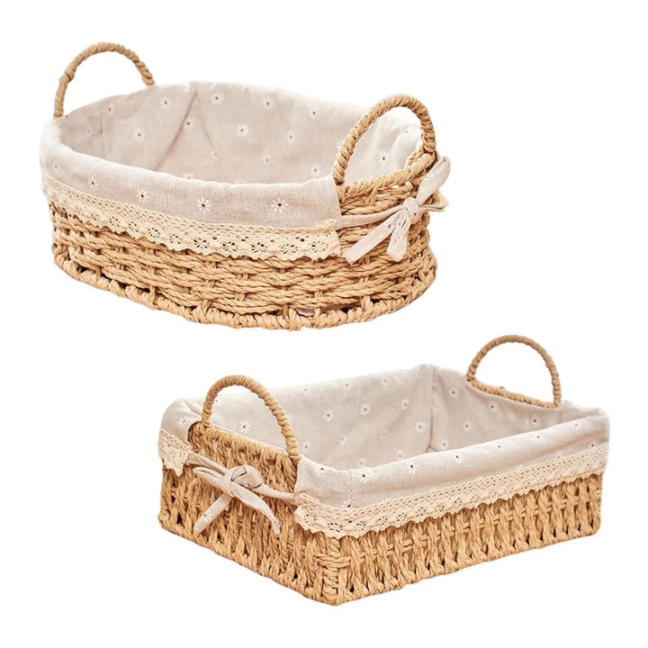 "SoftNest" Woven Storage Tray