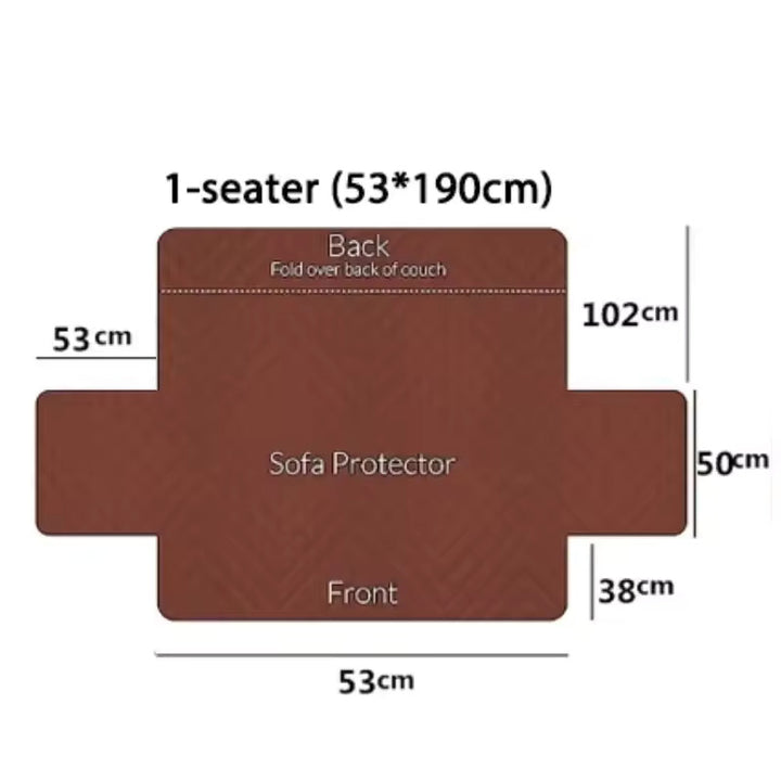 "CozyShield" Recliner Cover