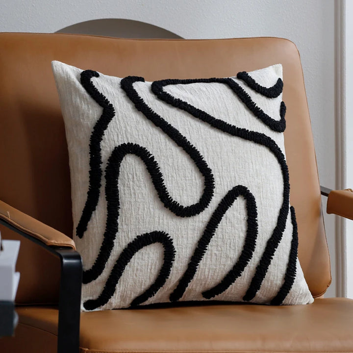 "Loom & Line" Pillow Cover