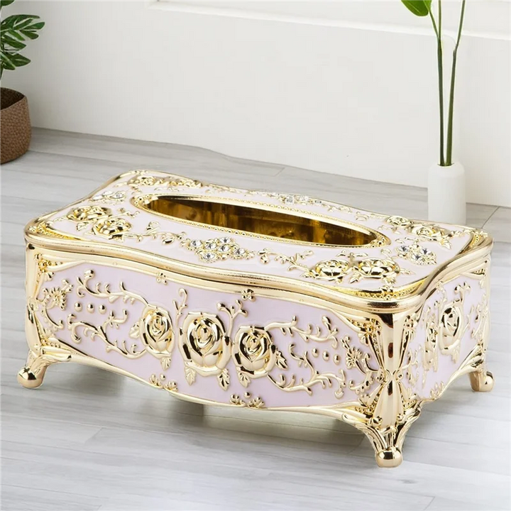 "Rococo Bloom" Tissue Cover