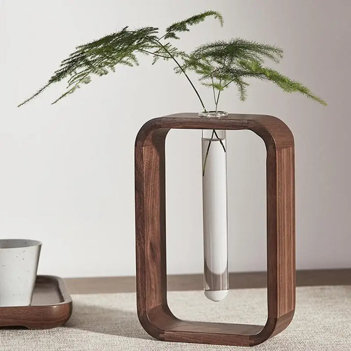 "Horizon" Transparent Wooden Vase