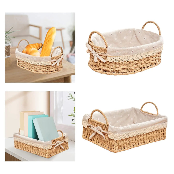 "SoftNest" Woven Storage Tray