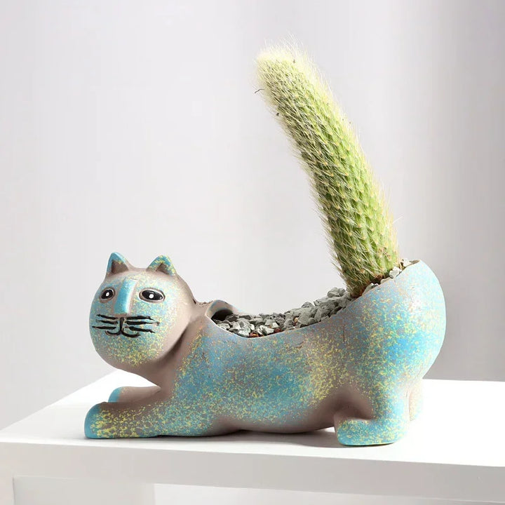 "Purrfect" Home Planter