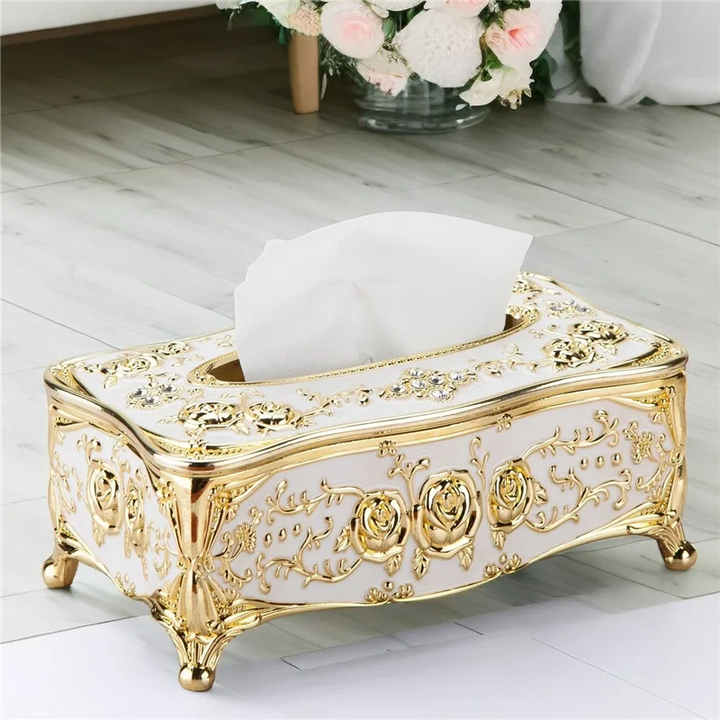 "Rococo Bloom" Tissue Cover