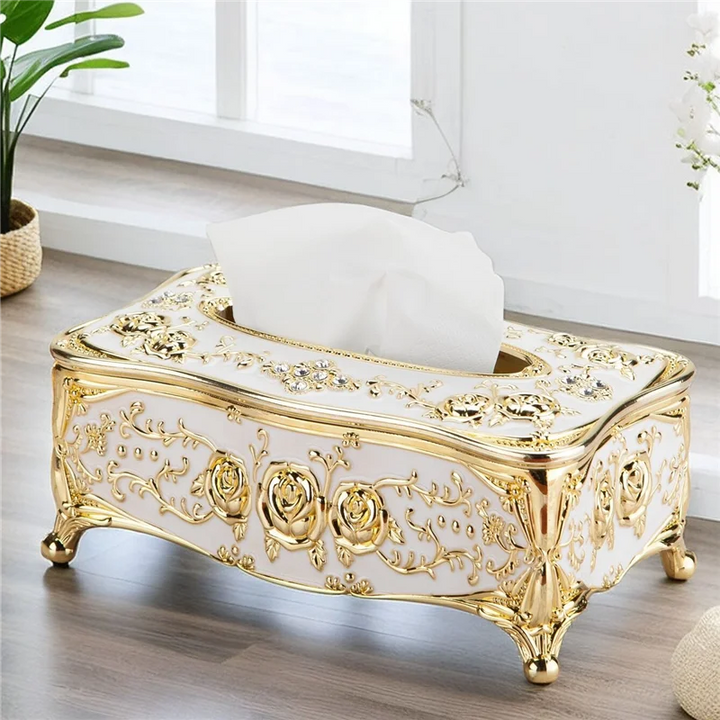 "Rococo Bloom" Tissue Cover
