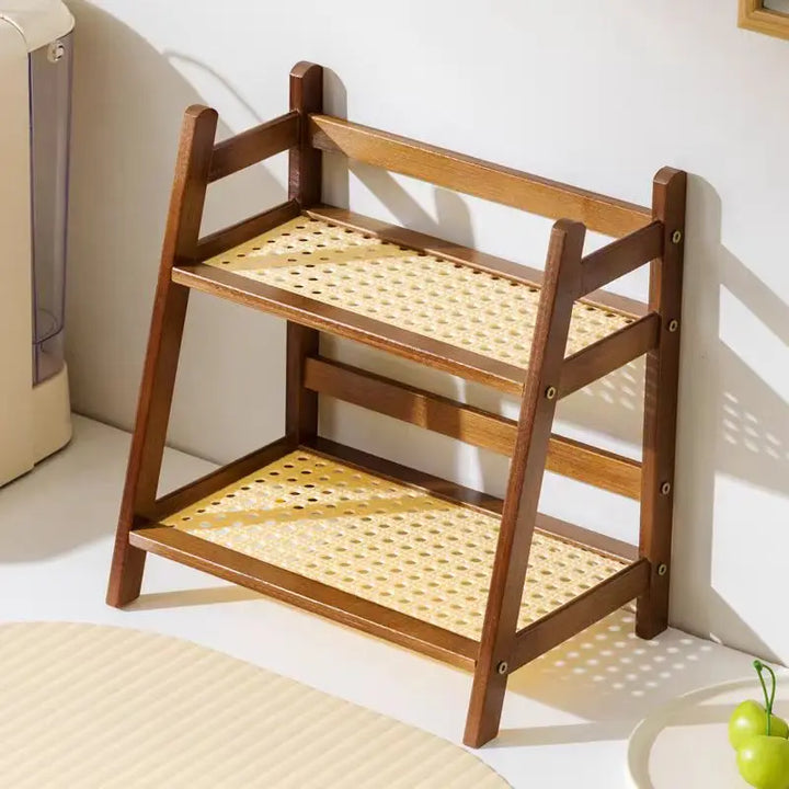 "TidyTrove" Wooden Shelf