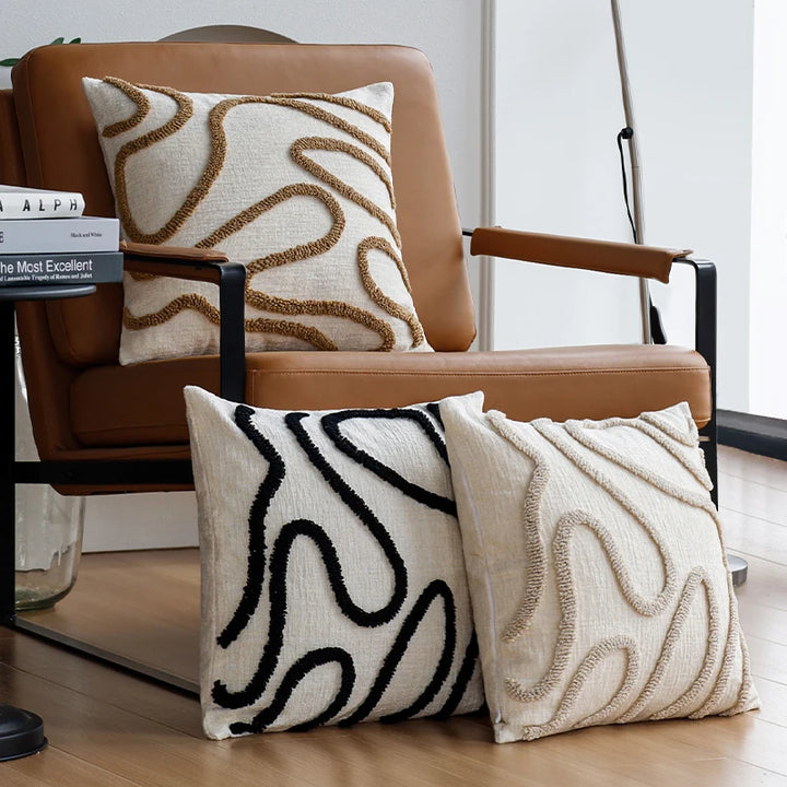 "Loom & Line" Pillow Cover