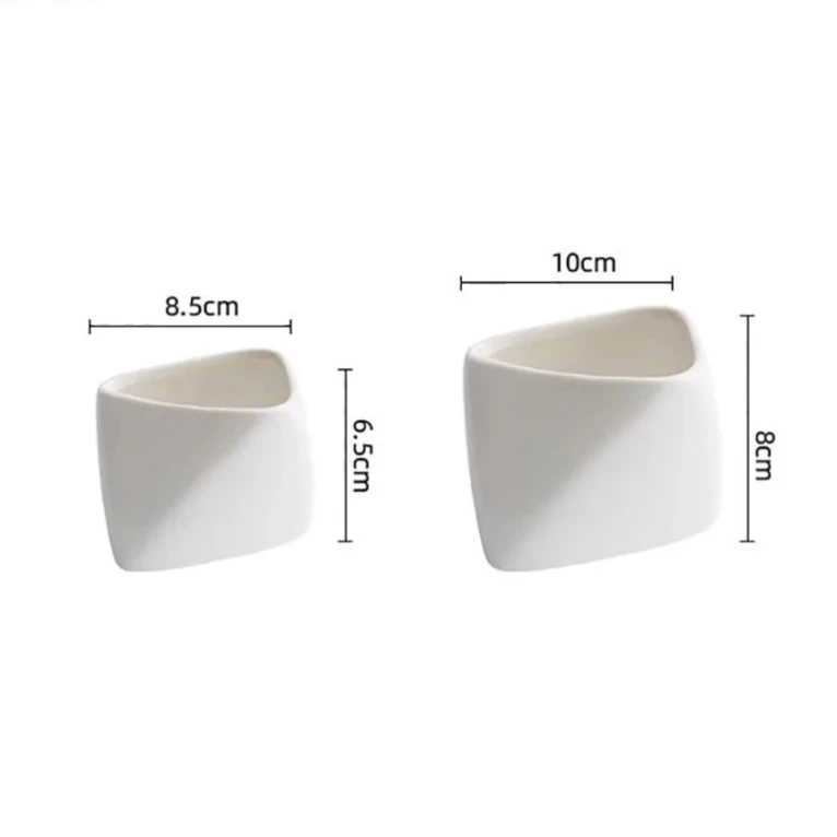 "SleekForm" Ceramic Fry Bowl