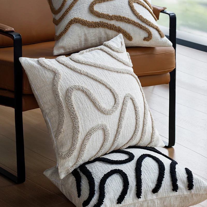"Loom & Line" Pillow Cover