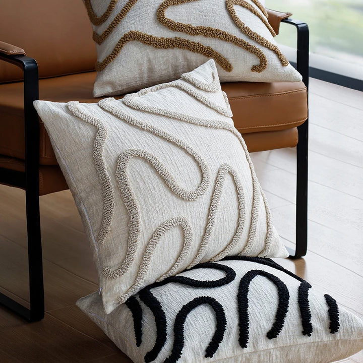 "Loom & Line" Pillow Cover
