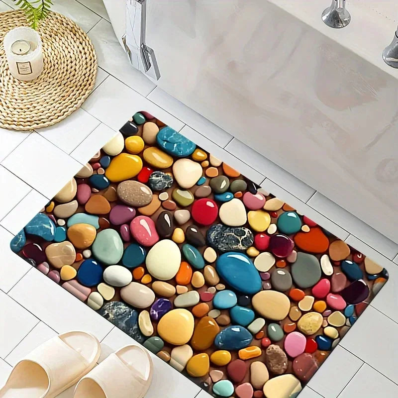"RusticStones" Doormat