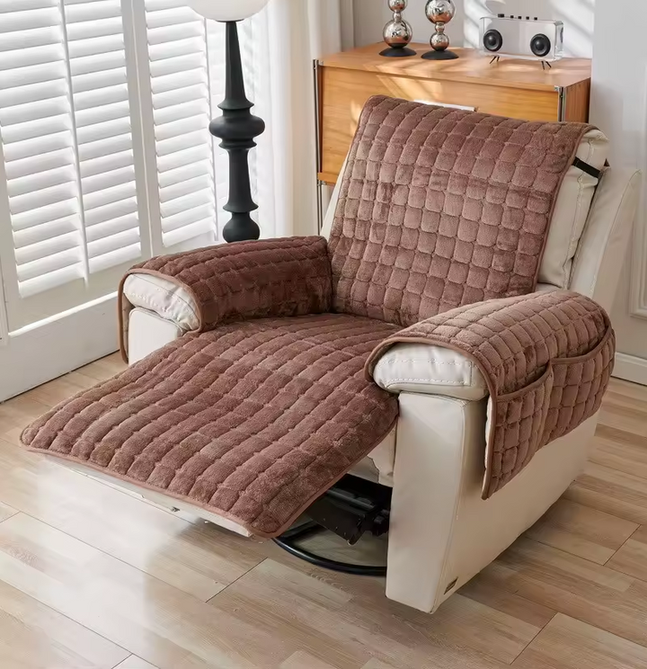 "CozyShield" Recliner Cover