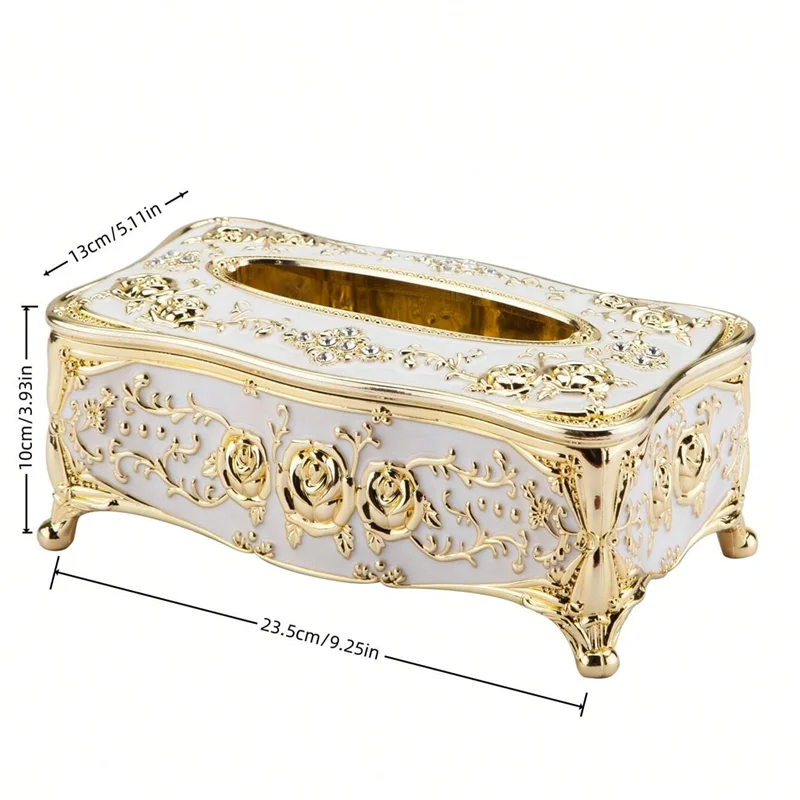 "Rococo Bloom" Tissue Cover
