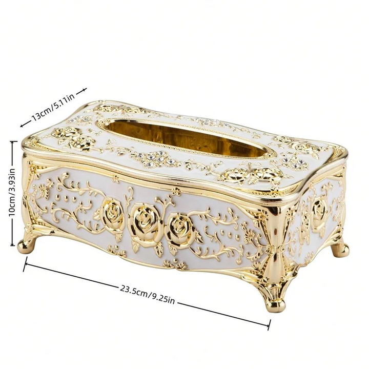 "Rococo Bloom" Tissue Cover