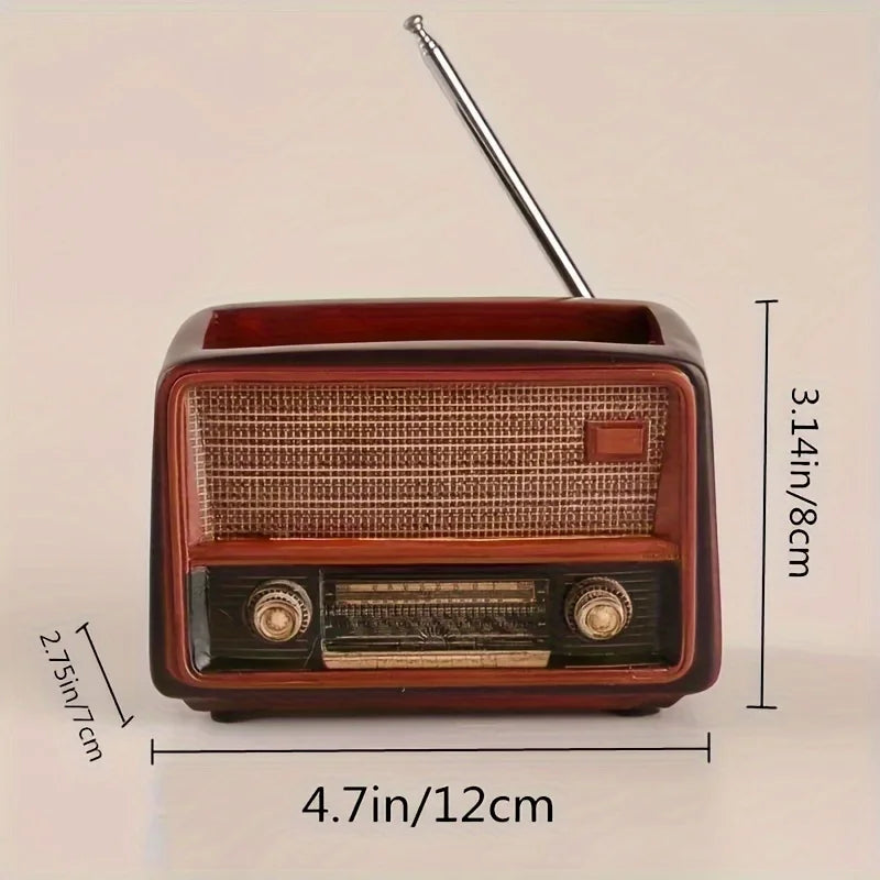 "Greenwave" Vintage Radio Planter