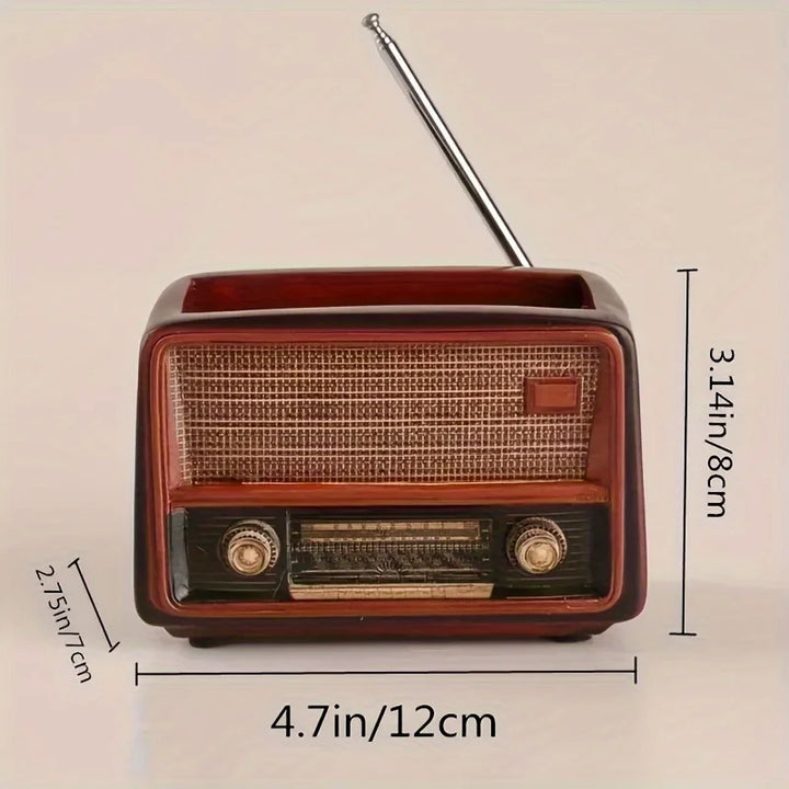 "Greenwave" Vintage Radio Planter