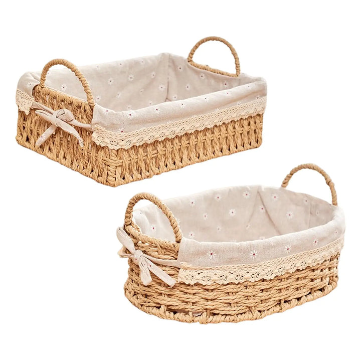 "SoftNest" Woven Storage Tray
