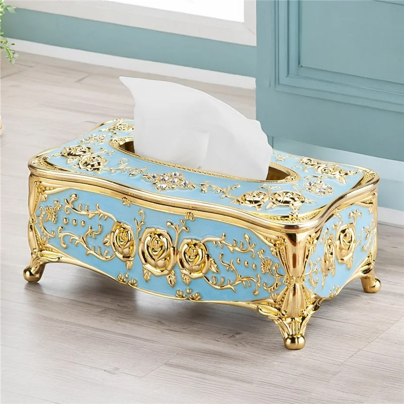 "Rococo Bloom" Tissue Cover